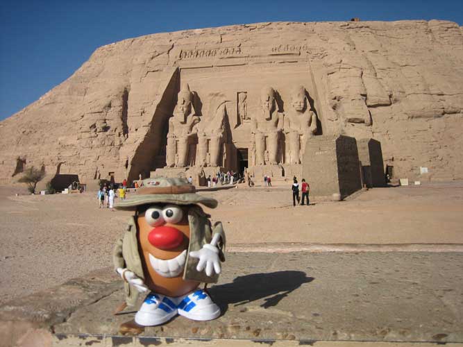 Pharaoh Rameses monument to himself