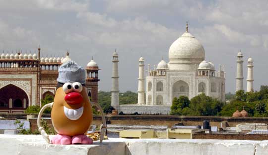 Spud visits the most impressive building on earth