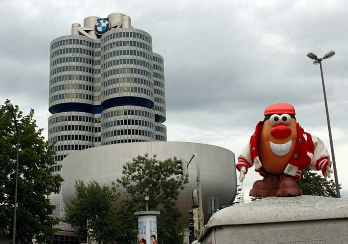 The sacred temple of the Yuppie: BMW world headquarters