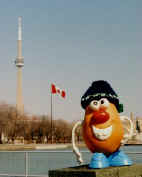 Spud visits the site of the world's largest syringe...the CN Tower
