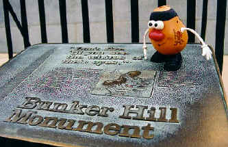 Spud arrives at the monument to his hero...at least that's what he thought...