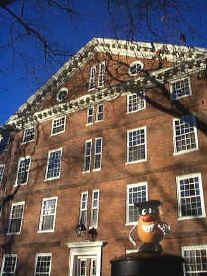 Spud picks up his honorary doctorate at Harvard