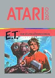 The infamous ET game cartridge for the Atari 2600