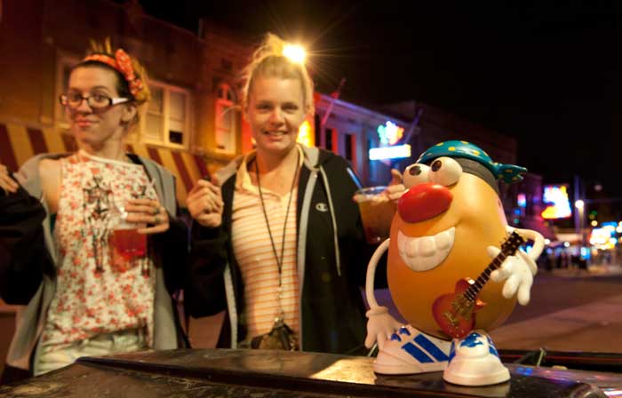 Busking on Beale Street