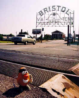 Sopud finds himself on the wrong side of the tracks in Bristol, Tennessee