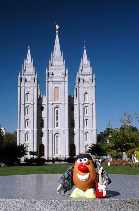 Spud prepares for his big audition at the Mormon Tabernacle